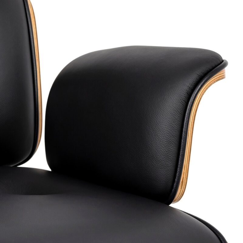 fauteuil de bureau cuir veritable deveci design