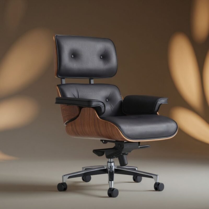 fauteuil de bureau design italien cuir