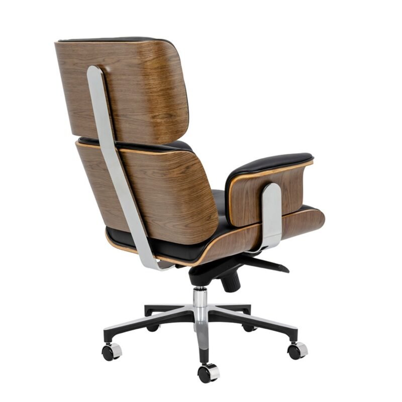 fauteuil de bureau en cuir veritable design deveci