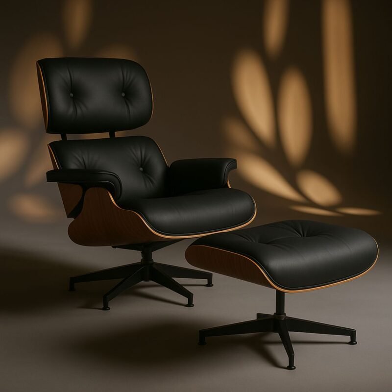 fauteuil relax en cuir veritable